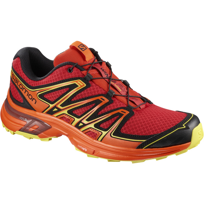 Zapatillas Trail Running Salomon Hombre Naranjas - Salomon Argentina WINGS FLYTE 2 ,219806-GHL